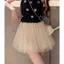 Váy Pettiskirt mùa xuân hè 2026 Váy chữ a dành cho nữ cạp cao ôm hơn Váy xếp li mỏng hơn Nhìn ngắn phù hợp