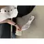 TT Nêm Gót Nhọn Mỏng Dây Đeo Dệt Flip-Flops Mùa Hè 2026 Dép Mới Dép