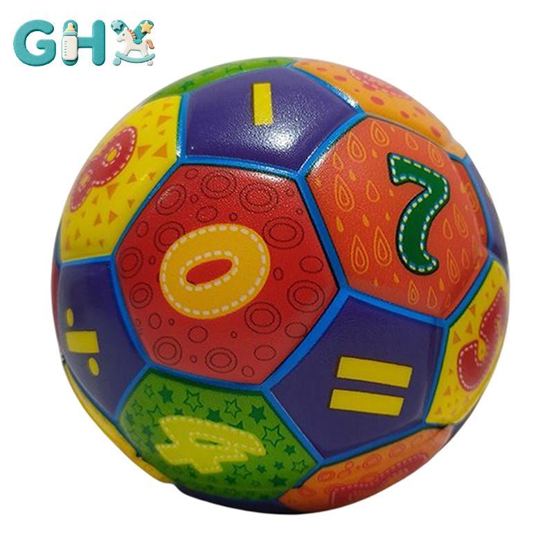 GHX 1PC 6.3CM Bóng Co Giãn Mềm Chắc Chắn Cho Trẻ Em Mầm Non Giáo Dục Đàn Hồi Đồ Chơi Bóng Đá Kỹ Thuật Số VN
