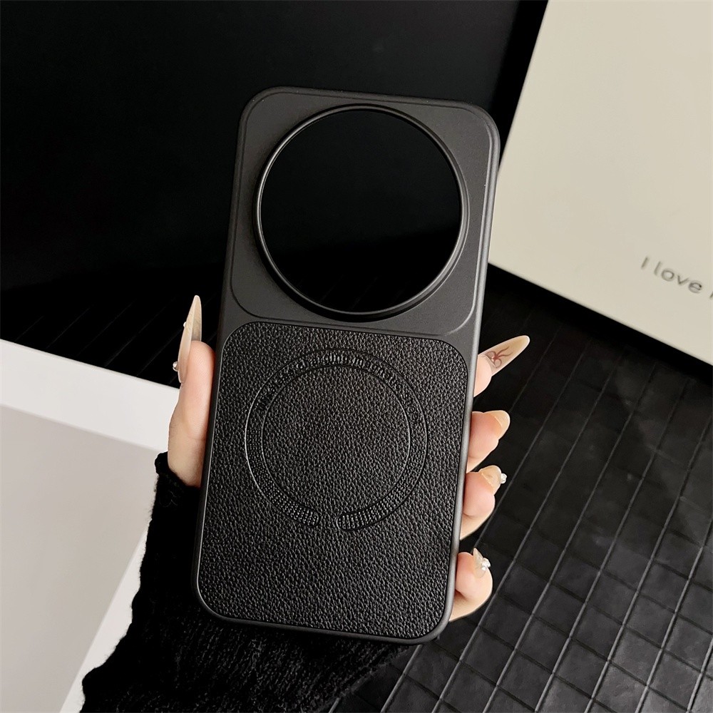 Mimi Changyi Tích Hợp Vòng Từ Tính Siêu Mỏng Vỏ Bảo Vệ PC Dành Cho Xiaomi15Pro 15Ultra 17Ultra Da Cứng Ốp điện thoại