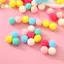 100 Cái / lốc Macaron Pompom Bóng Lông Tơ 10 Mm Coloful Sang Trọng Bóng Thủ Công DIY Trang Trí Đồ Chơi Băng Đô Phụ Kiện Chất Liệu Đẹp