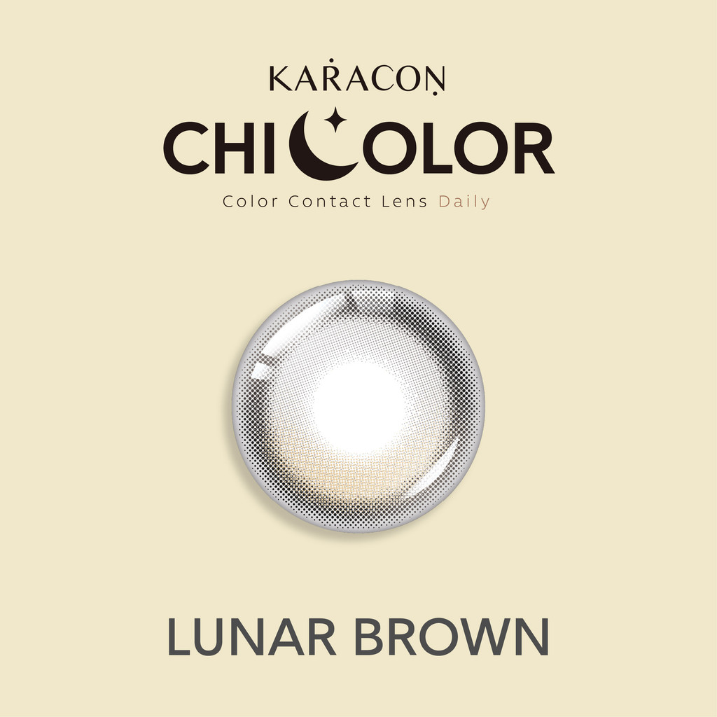 [Lens 1 Ngày] - Lens Highlight Khóa Trục KARACON CHICOLOR #43 Lunar Brown (2 Chiếc)