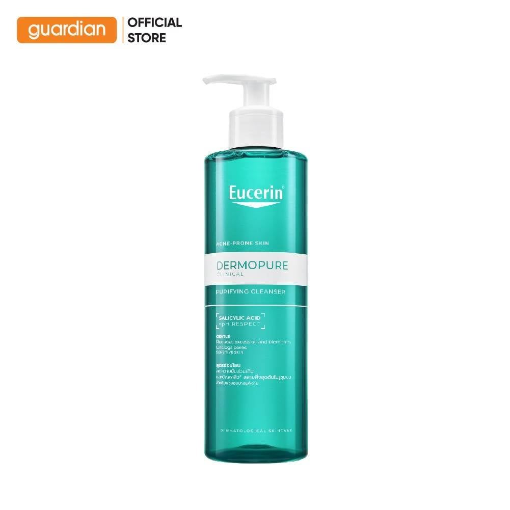 Gel rửa mặt Eucerin dermopure clinical purifying cleanser dành cho da nhờn, mụn (400ml)