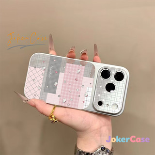 Ốp Lưng Cho IPhone 15 17 12 16 11 13 14 Pro Max 7 15 16 8 Plus XR XS MAX Ốp gương trang điểm hình mèo Pastel Kitty