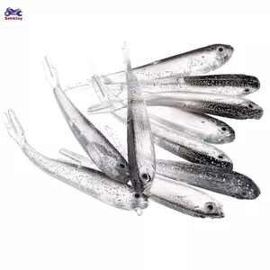 XOITOP 10 Cái 80Mm Mềm Mồi Câu Cá Tiddler Swimbait Nhân Tạo Mồi Câu Chuyện Minnow VN