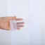 CATMALLER88 Phông Nền Đám Cưới, Thanh Bỏ Túi Drapes Phong Cách Sheer Voan Phông Nền, Không Nhăn Ảnh Trắng Thả Lưng Tiệc Cưới