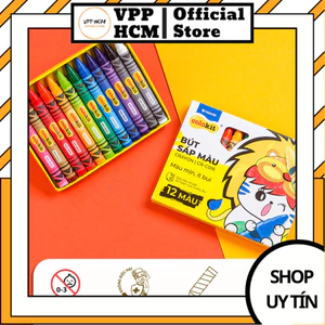 Bút Sáp Màu Thiên Long Colokit CR-C07 – 10 Màu Tươi Sáng, An Toàn Cho Bé