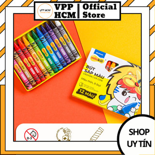 Bút Sáp Màu Thiên Long Colokit CR-C07 – 10 Màu Tươi Sáng, An Toàn Cho Bé