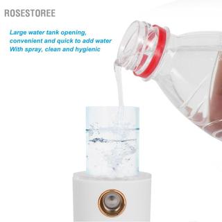 Rosestoree 12ml Máy xông hơi mặt sạc USB cầm tay Máy phun sương dưỡng ẩm tiện dụng