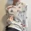 Milyfashion Kích Thước Lớn Sáng Tạo Hoạt Hình Pony In Hơi Trong Suốt Mỏng Chống Nắng Áo Nữ Mùa Hè Phong Cách Mới Tất Cả Trận Đấu Mỏng Hơn Nhìn Áo Thun Top ENNG