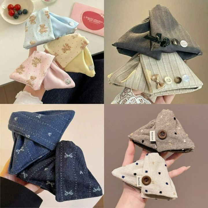 Nhiều Phong Cách Vỏ Tam Giác Hình Lưới In Hình Kẹp Tóc Lớn Kẹp Tóc Cho Nữ