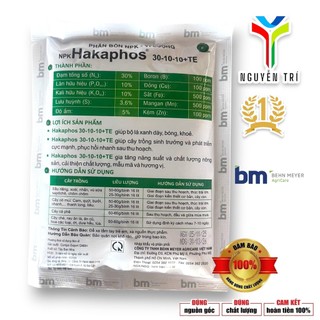 Hakaphos 30-10-10+TE – Bung đọt mạnh, lá xanh dày, cây phục hồi nhanh