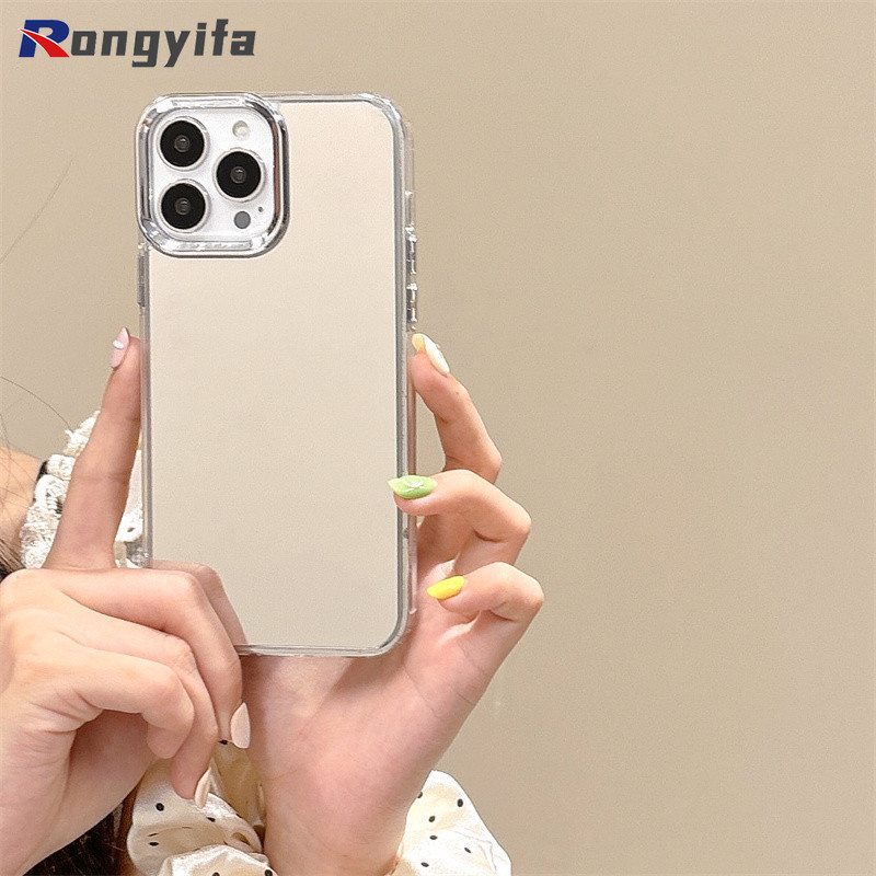 Ốp Gương Đơn Giản Cho OPPO Reno 15F 15 Pro Max Mini 15C 14F Find X9 X9S X8 Ultra X8S K15 K14 K14X K13S K13 Turbo Pro Plus Ốp lưng Chống Sốc Dễ Thương