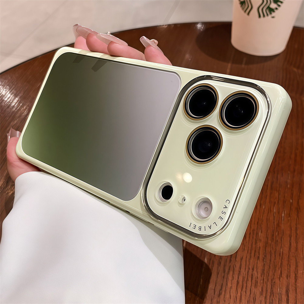 Ốp điện thoại hình vuông gradient thời trang cho iPhone 17 Pro Max 13 14 15 16 pro max Bao gồm tất cả bảo vệ ống kính máy ảnh vỏ mềm Vỏ bảo vệ vỏ điện thoại