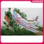 JASMINE Đồ chơi giáo dục trẻ em Dây cao su chạy bằng máy bay hai tầng cánh lắp ráp máy bay Đồ chơi JASMINE