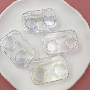 Khay Dụng Cụ Đựng Lens Màu Thạch Pastel Nhỏ Gọn