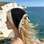 Bandana Tóc Bohemian Vintage - Khăn Đầu Tam Giác Có Dây Mặt