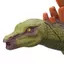 Mattel Jurassic World Action Figure - Roaring Kentrosaurus, Kids' Dinosaur Toy, Movable, Large Size: Approximately 29.6 cm, Suitable for Ages 4 and Up, Green, JCL65