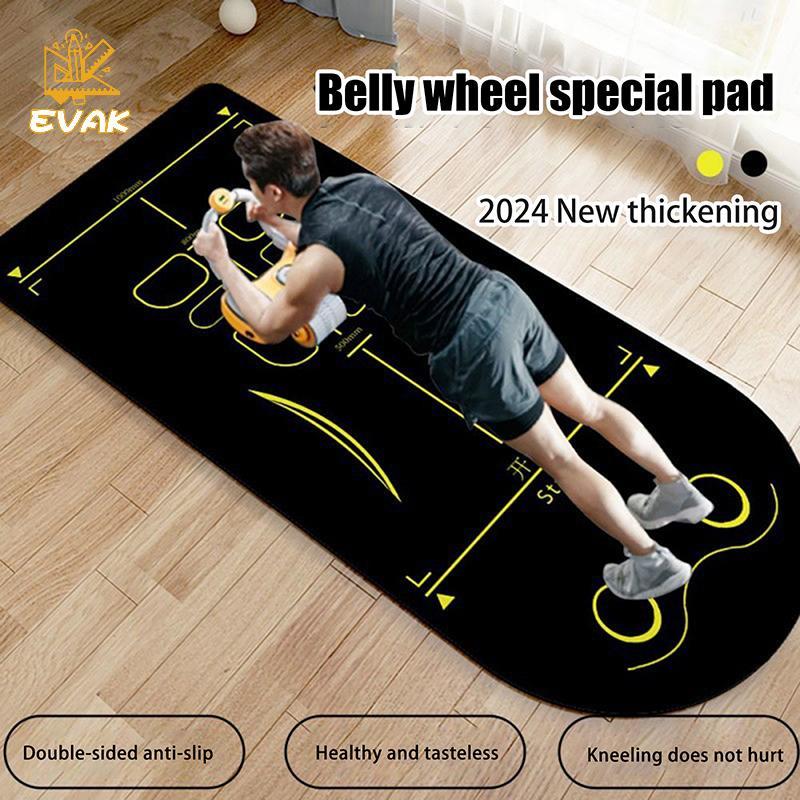 Thảm tập Yoga dày chống trượt Alittleset, có miếng đệm đầu gối, phù hợp cho Pilates và Gym tại nhà
