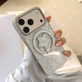 [Sheren] Ốp Điện Thoại Xanh Hàn Quốc Thích Hợp Cho i17 16 15 14 13 12 11 pro max Vỏ Bảo Vệ Chống Sốc