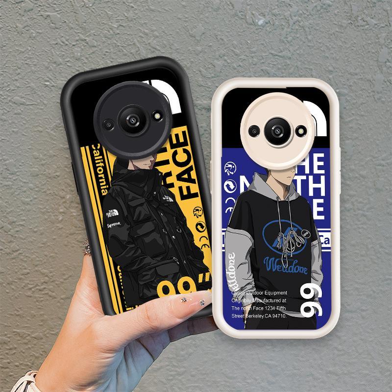 Ốp Lưng Cho Redmi A3 / POCO C61 4G Hoạt Hình Silicon Mềm Ốp lưng TPU Jujutsu Kaisen Anime Mắt Thiên Thần Chống Sốc Ốp Lưng