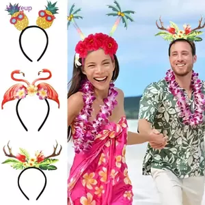 Băng đô nhiệt đới mùa hè phong cách tiệc Luau Hawaii cho thanh thiếu niên