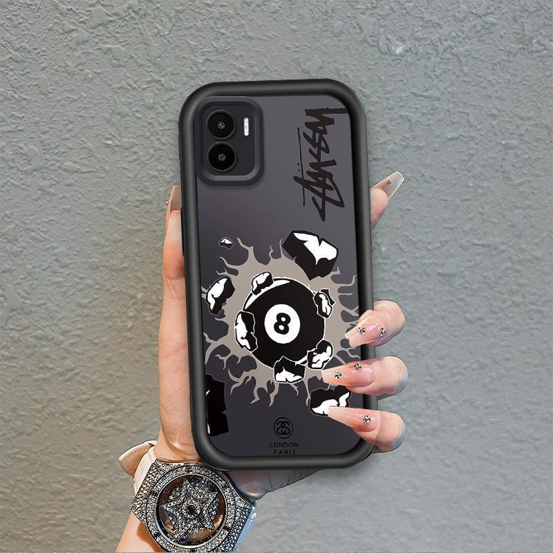 Ốp điện thoại Cho Redmi A1 A2 Hoạt Hình Silicon Mềm Mại Đáng Yêu Ốp điện thoại TPU Bi-a Xu Hướng Mắt Thiên Thần Chống Sốc Ốp điện thoại