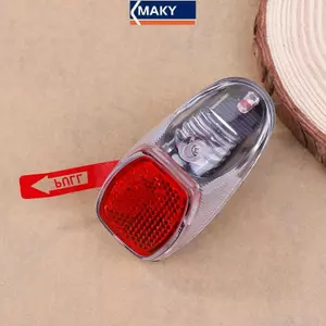 Xe Đạp Đèn Hậu Năng Lượng Mặt Trời cho Đường Núi và Đô Thị - An Toàn Ban Đêm - Đèn Đỏ VN