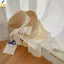 Mũ rơm ren nơ rộng vành chống nắng, thời trang cho nữ đi biển mùa hè