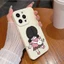 Ốp lưng iPhone Cặp đôi bé gái nắm tay họa tiết Silicone mềm mềm - iP 7/8/X/XS/11/12/13/14/15/16/17/Plus/Pro/Max/Air