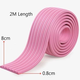 Bảo vệ cạnh xốp an toàn cho bé 2M Chống va chạm NBR Đệm dải tường Bàn gương bảo vệ góc