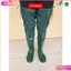 Ủng cấy dài đến đùi Hoa San màu nâu đỏ size 35-43, ủng lội nước, ủng Hoa San,ủng lội nước giadunggold