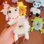 AqToCna Phụ Kiện Tóc Thời Trang Ngọt Ngào Dễ Thương Tóc Scrunchie Hoạt Hình Ếch Mèo Thỏ Tai Sang Trọng Co Giãn Tóc Bé Gái Đuôi Ngựa Dây Buộc Tóc AqToCna