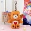 Hoạt Hình Sang Trọng Búp Bê Móc Khóa Gấu Cầu Vồng Hình Mẫu Móc Khóa Túi Mặt Dây Cho Túi Chìa Khóa Trang Trí Nội Thất Ô Tô