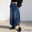 Quần jean crop ống rộng thông thường dành cho nữ có túi