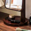 Gương trang điểm để bàn, Gỗ nguyên khối có thể xoay được Sử dụng tại nhà B & B Hotel Vintage Square Round Vanity Mirror
