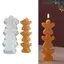 Unstop * Lễ Hội 3D Khuôn Bộ Ông Già Noel Tuần lộc Hình Thiên Thần Silicon Thủ Công Dụng Cụ Trang Trí Tiệc Giáng Sinh