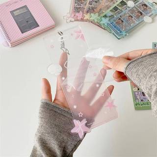[pengtao23] Hộp đựng thẻ Photocard Fourpartment Ngôi sao dễ thương Hộp đựng thẻ Acrylic Hình ảnh thần tượng Màn hình hiển thị Thẻ bảo vệ Mặt dây chuyền DIY Trang trí Quà tặng [có sẵn]