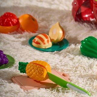 Nhà máy Mô phỏng số lượng lớn sầu riêng Cắt Chele Nhà chơi trái cây tùy chọn Bán buôn bóc vỏ trẻ em Bộ nhà bếp giáo dục