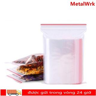 METALWRK 100 Cái / gói Nhựa Nhà Tự Dính Bao Bì Túi PE