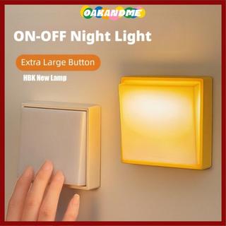 Đèn LED công tắc sạc USB, đèn tường từ tính, trang trí phòng tối giản