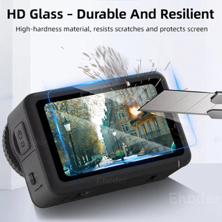 Kính cường lực một lần nhấp cho DJI Osmo Action 6 4 5Pro Tấm bảo vệ màn hình HD dễ dàng cho DJIOsmo Action6 Action5Pro Action4 Action3 Gimbal Bảo vệ ống kính máy ảnh