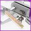 Tay nắm cửa Chrome Thay thế thanh trục nắm cửa cho các bộ phận