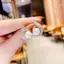 Bigapple 1 Cặp Ngọc Trai Hợp Thời Trang Giọt Nước Bông Tai Thời Trang Hàn Quốc RDG
