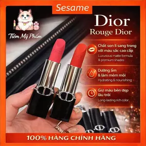 【Chính Hãng】💋Son Lì 𝔻𝕚𝕠𝕣 Rouge Velvet | Lipstick 2025 | Full Box/ Full Size💋