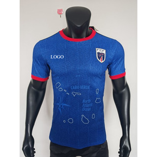 Áo đấu phiên bản người chơi sân nhà Cabo Verde 2026-27 – Vải thoáng khí cao cấp, Tùy chỉnh tên & số của bạn, S – 2XL Có sẵn