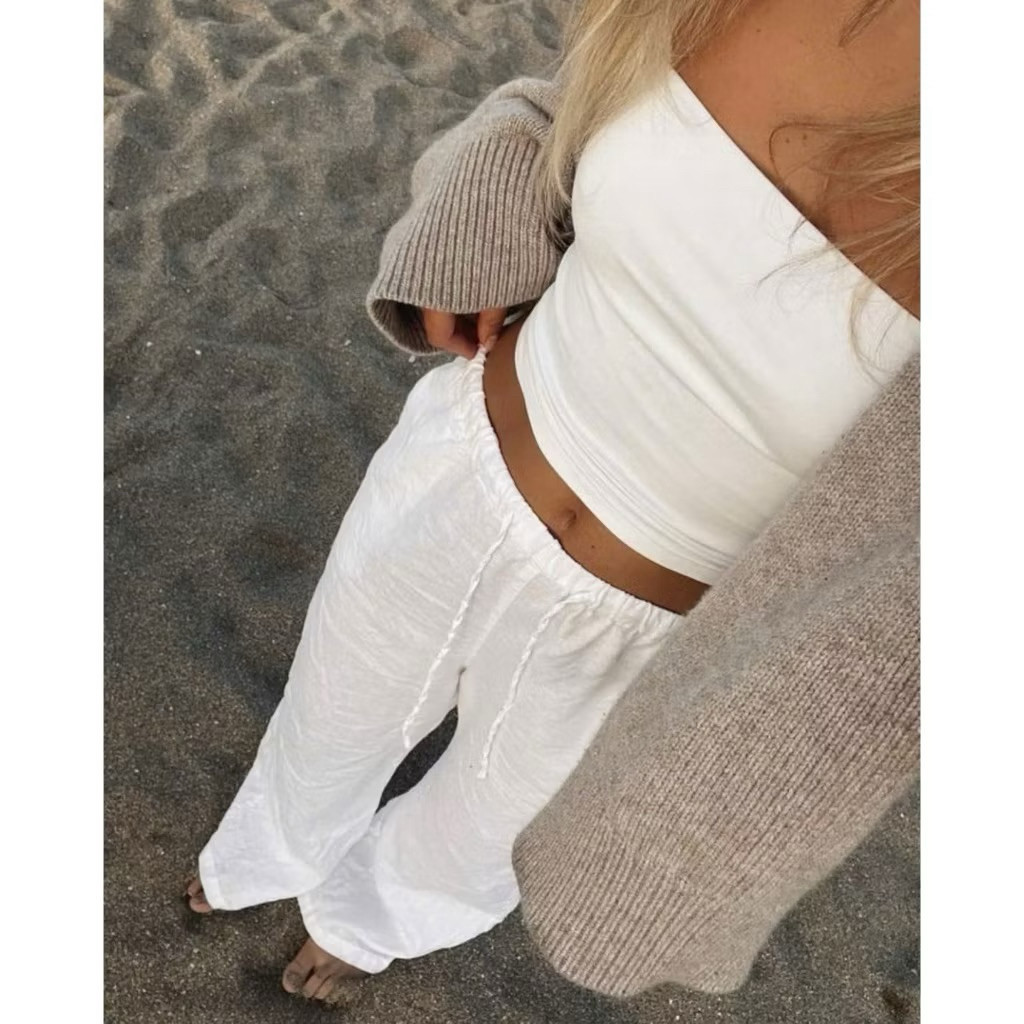 Bamboo Pants- QUẦN SUÔNG LINEN BAMBOO – NHẸ MÁT, THANH LỊCH DỄ PHỐI MyaHouse