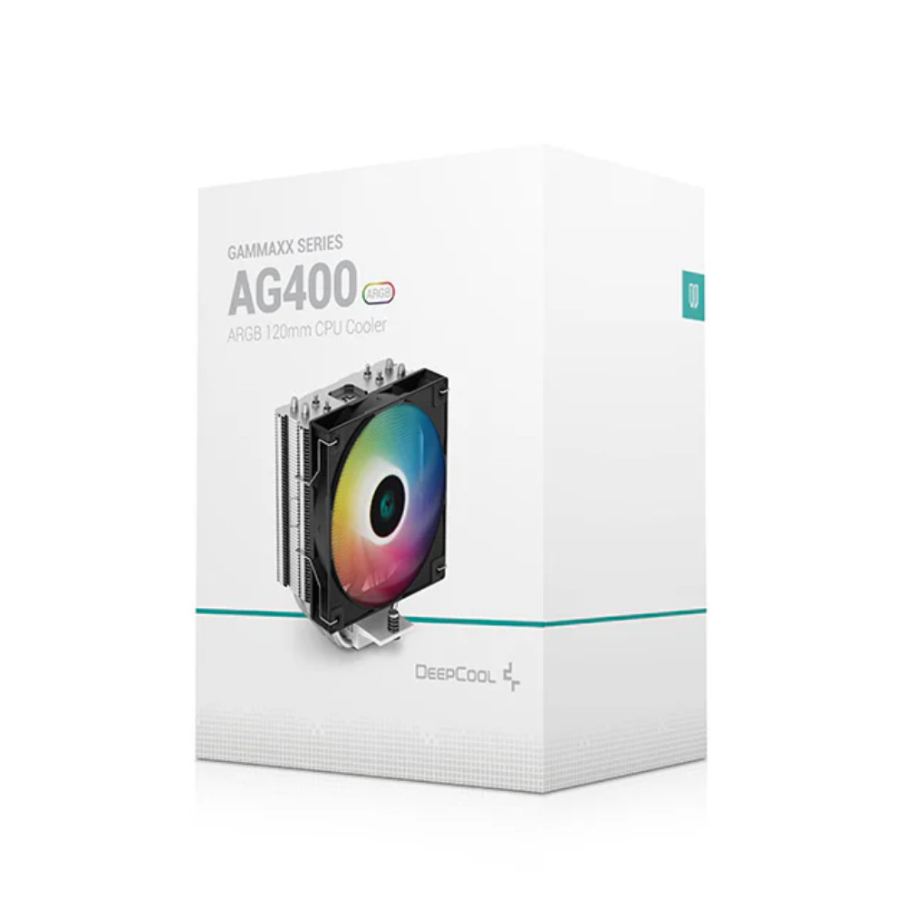 Tản nhiệt Khí DeepCool AG400 ARGB Black - Hãng chính hãng