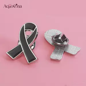 AqToCna Tưởng Niệm Mourning Ung Thư Phổi Nhận Thức Vật Lý Ruy Băng Pin Thổ Cẩm Tang Lễ Tưởng Niệm Thổ Cẩm Trang Trí AqToCna