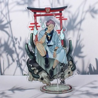 Mô hình Standee Jujutsu Kaisen Gojo Megumi Yuji Nobara Nanami Toge Sukuna Geto 41 Phụ kiện trang trí để bàn góc học tập